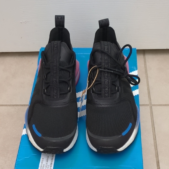 adidas gazelle silver green womens Shop Black Mens adidas NMD V3 Lace Up Sneakers – Shoebacca main image 1